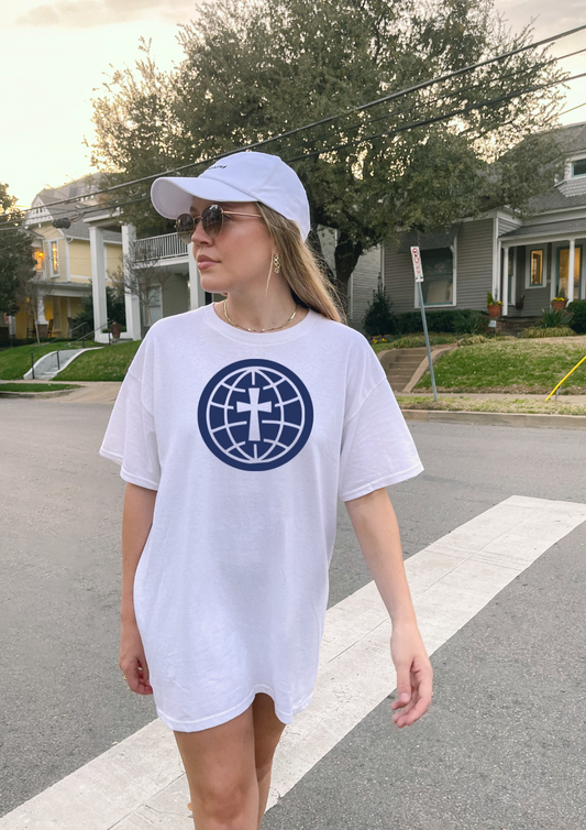 Blue Globe t-shirt